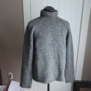 J. Crew Charcoal Wool Sweater